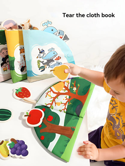Children's Fabric Books, Book Baby Toys, Educational and Stimulating for Children, Parent-Child Interaction Toys