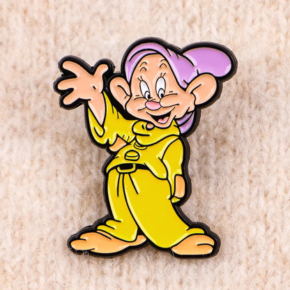 Funny Witch Enamel Pin Cartoon Old Men Brooch For Coat Women's Brooches Fashion Lapel Badges Jewelry Gift for Friends