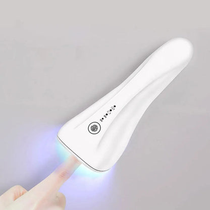 LINMANDA Handheld UV LED Nail Lamp USB Rechargeable Mini Manicure Lamp Nail Dryer With 5 Lamp Beads Quick Drying Gel Nail Polish