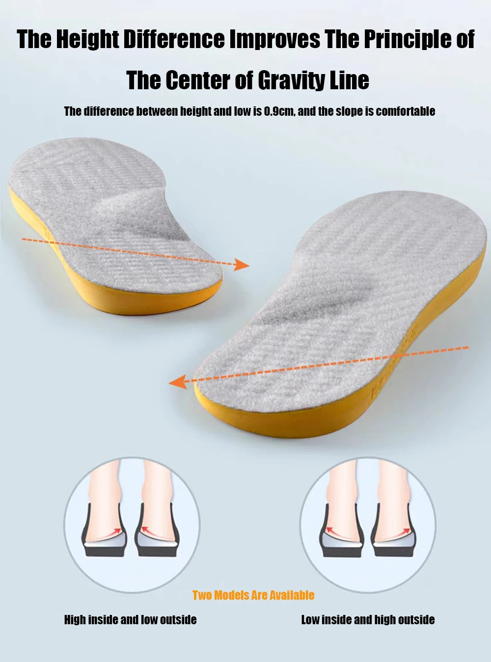 2026 Orthotic Insole For Flat Feet Arch Support Orthopedic Shoes Sole Insoles For Feet Men Women O/X Leg Corrected Care Pad