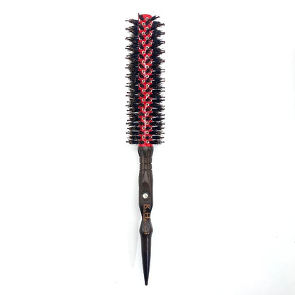 Round Hairbrush Anti Static Wood Boar Bristle Round Brush Hairdresser Styling Tools Teasing Brush For Curly Hair Comb Brush