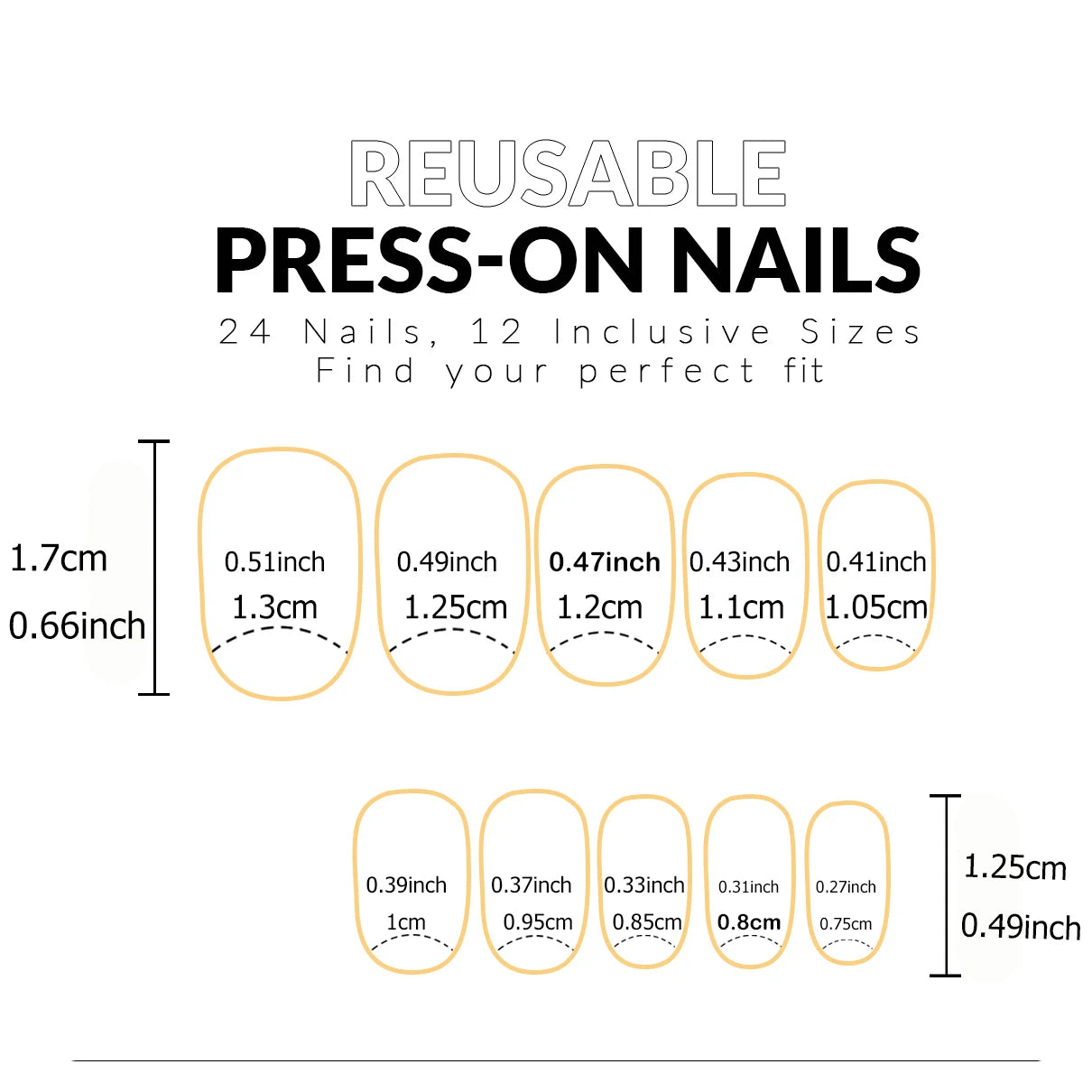24PCS nude pink short square fake nails, Gold lines, love design, full cover fake nail set, 1 nail file and 1 nail glue sticker