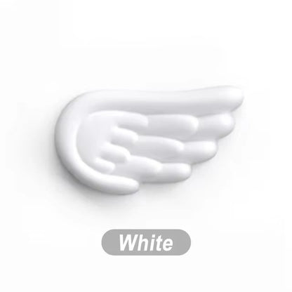 Keyboard Mouse Wrist Rest Angel Wing Memory Foam Mouse Pad Set Wrist Support Ergonomic Non-Slip For Office PC Laptop Easy Typing