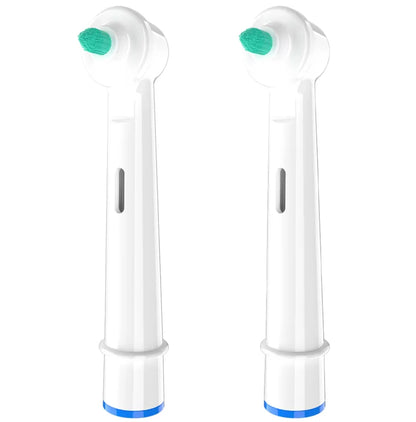 Compatible with Oral B Electric Toothbrush Brush Heads 2Pcs, Interdental Gap Cleaning Replacement Toothbrush Refill Heads