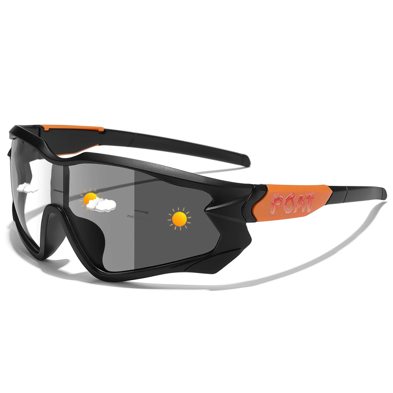 Fashion Brand Men Women Bicycle Photochromic Eyewear MTB Bike Fishing Running Cycling Sports Sunlasses Comfortable Goggles