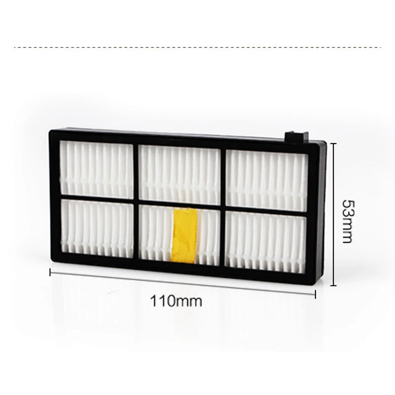 For IRobot Roomba 960 900 891 800 Series Accessories Spare Parts Vacuum Cleaner Replenishment Kit Rubber Side Brush HEPA FILTER