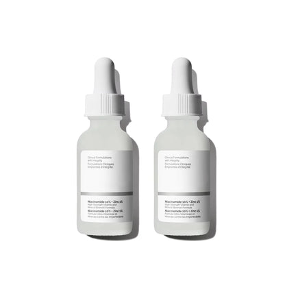 10% Niacinamide 1% Zinc Face Serum 30ml, Oil Control Pore Minimizer, Anti-Acne Dark Spot, Gentle Skin Care for All Skin Types