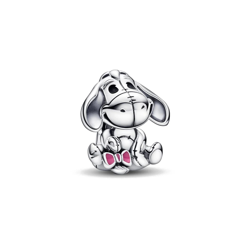 Hot Sell MINISO Disney 925 Sterling Silver Animals Mobilization Charms Beads Hot Original Bracelet DIY Jewelry Women Pendant