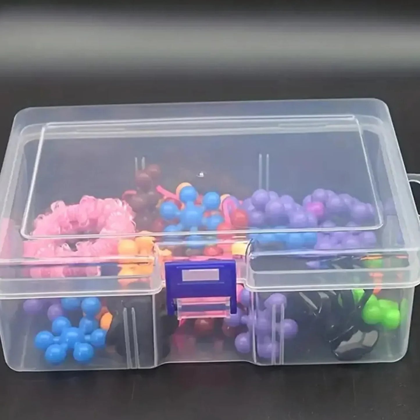 Transparent Plastic Storage Boxes For Jewelry Hardware Accessories Small Items DIY Crafts Cosmetics