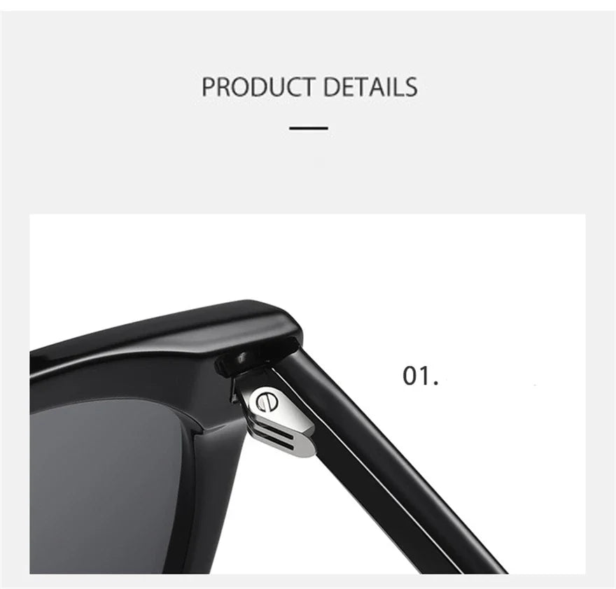 SZTZX New Trend Sunglasses For Women And Men Simple Design Decorative Glasses Car Driving Eyewear Unisex Sun Glasses UV400