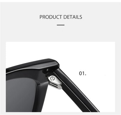 SZTZX New Trend Sunglasses For Women And Men Simple Design Decorative Glasses Car Driving Eyewear Unisex Sun Glasses UV400