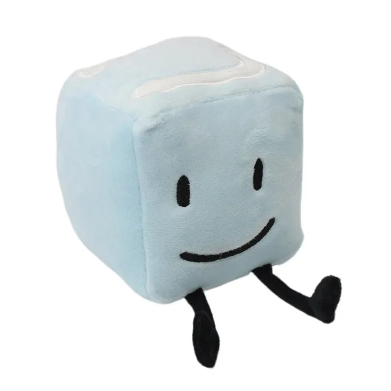 New Arrival BFDI Battle For Dream Island Plush Toy 70 Stuffed Doll Soft Animal X Number Blintz Block Marker Stapler French Fries