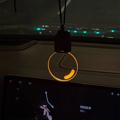 Car mounted small light bulb, interior decoration, car decoration, ambient light, pendant style creative car hanging night light