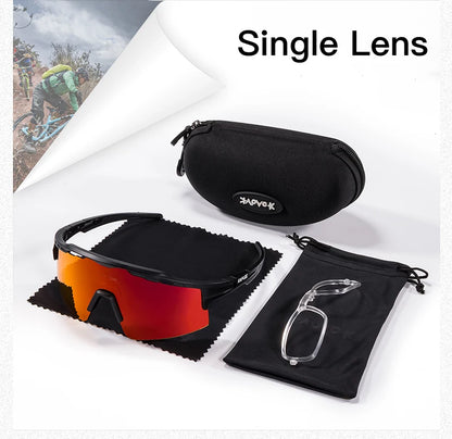 Polarized MTB Cycling Glasses Sports Runing Sunglasses Men Women Bike Bicycle Goggles Skiing Fishing Climbing Eyewear