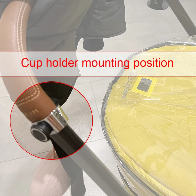 Buggy Cup Holder For Cybex Mios Priam Balios S Melio Eezy Gazelle S Beezy Coya Stroller Drink Beverage Shelf Milk Bottle Holder