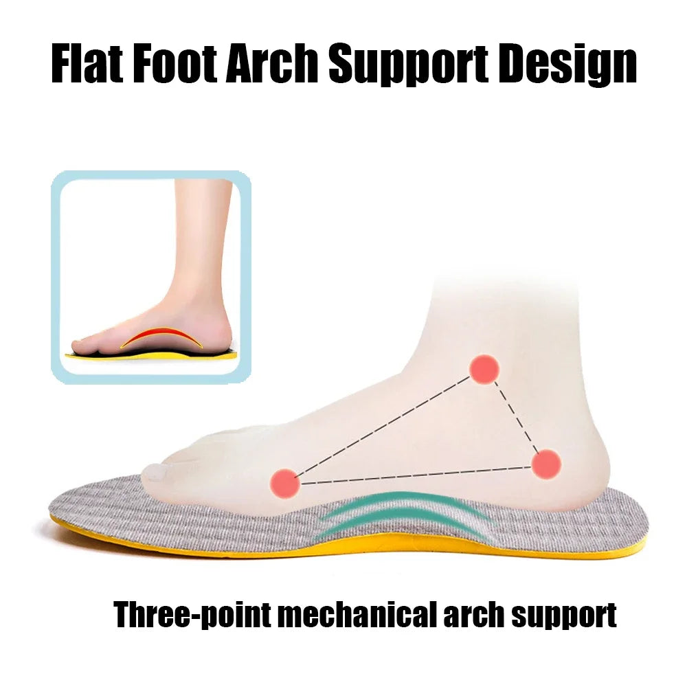 2026 Orthotic Insole For Flat Feet Arch Support Orthopedic Shoes Sole Insoles For Feet Men Women O/X Leg Corrected Care Pad