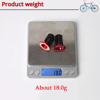 Bicycle Bar End Plug Road Mountain Bike Handlebar End Cap Aluminum Bicycle Handle Bar End Cap MTB Handlebar Plugs