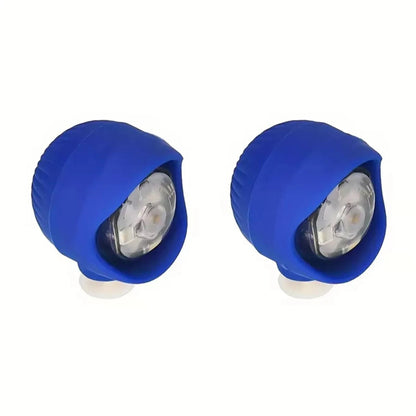 2pcs Hollowed-Out Shoes Lights Glowing Slipper Decoration Charm Headlights For Crocs Cloggs Shoe Headlight Waterprof Hiking