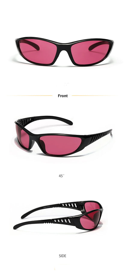 Silver sunglasses, color technology sensation, net red sunglasses, men's and women's fishing glasses accessories, tools, outdoor