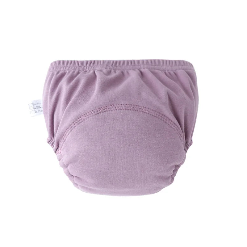 3/6Pcs Baby Diaper Training Pants Kids Underwear for Girls Boys Washable Infant Cloth Diapers Reusable Nappies Toddler Shorts