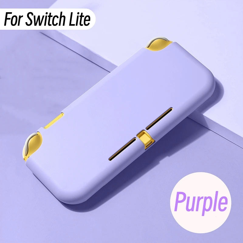 Pure Color Case For Nintendo Switch Lite Game Console TPU Soft Cover Case for NS Switch Lite Shell Good Protection Washable