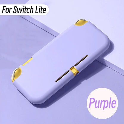 Pure Color Case For Nintendo Switch Lite Game Console TPU Soft Cover Case for NS Switch Lite Shell Good Protection Washable