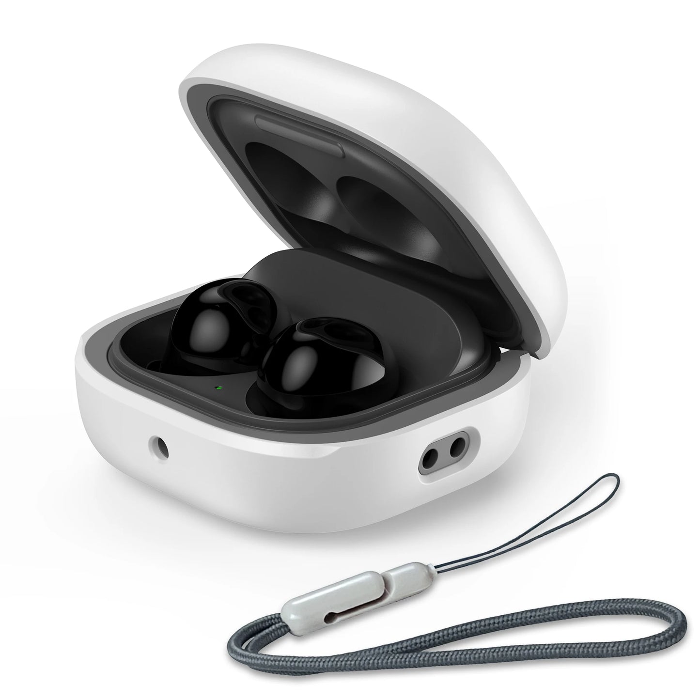 Protective Case for Samsung Galaxy Buds FE, Buds2 Pro, Buds2, Buds Live, Buds Pro Case, Hard Case Protection Case with Lanyard