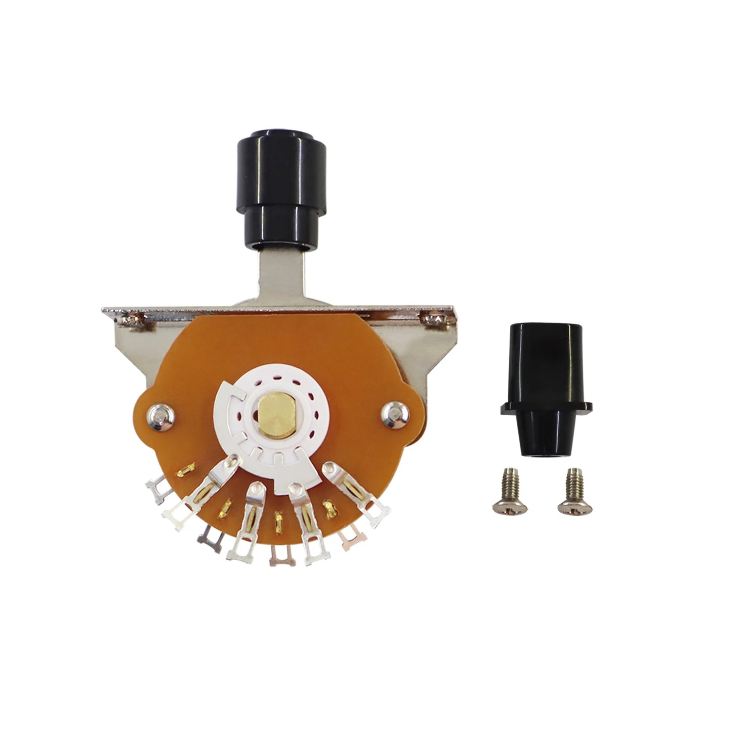 PHRILAM 3-Way 8-Legs 5-Way Electric Guitar Switch Metal Plastic with Screws 1pc Tip Switch Guitar Accessories