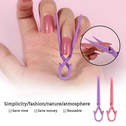 5/10pcs Nail Clip Shaping Clip Paint Spill-proof Mixed Color Nail Painting Protection Clip To Prevent Paint Leakage Nail Tools