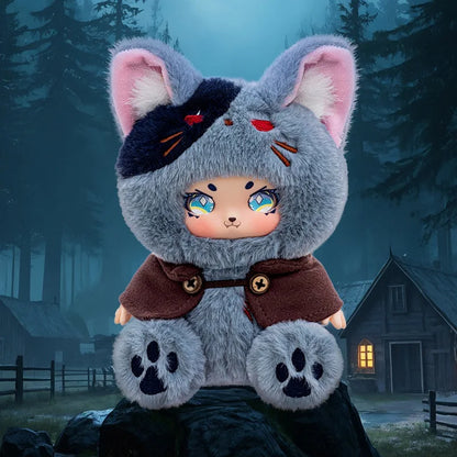 Mystery Werewolf Plush Blind Box - Game Night Role Play with Angel Demon Seer Sighted Characters for Fun Interactive Gaming