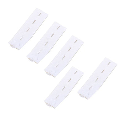 5pcs Pant Extender Belt Unisex Waist Band Tight Trousers Jeans Skirts Maternity Button Hooks Garment DIY Sewing Supplies