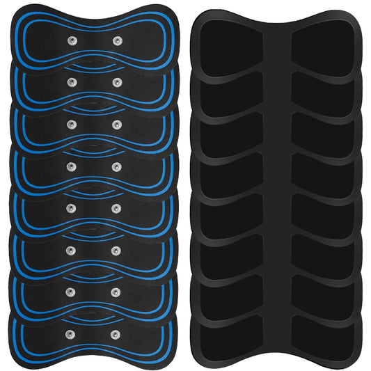 10/20Pcs EMS Muscle Stimulator Sticke Neck Massage Patch Replacement Trainer Hip Exerciser Slimming Tens Body Massager Gel Padsr