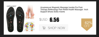 Magnetic Therapy Massage Insoles For Shoes Foot Acupressure Enhanced Magnetic Insole Point Therapy Feet Body Detox Insert Pads