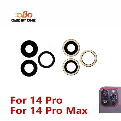 Back Rear Camera Lens Glass For iPhone 13 14 15 16 PLUS PRO MAX MINI Lens Glass with Pre-installed Adhesive Replacement