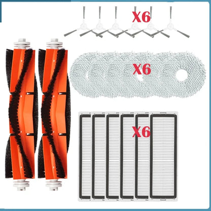 Compatible For Xiaomi Robot Vacuum S10+ / S10 Plus B105 Spare Parts Accessories Main Side Brush Hepa Filter Mop Rag Cloth