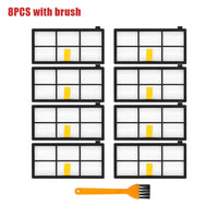 8pcs with brush