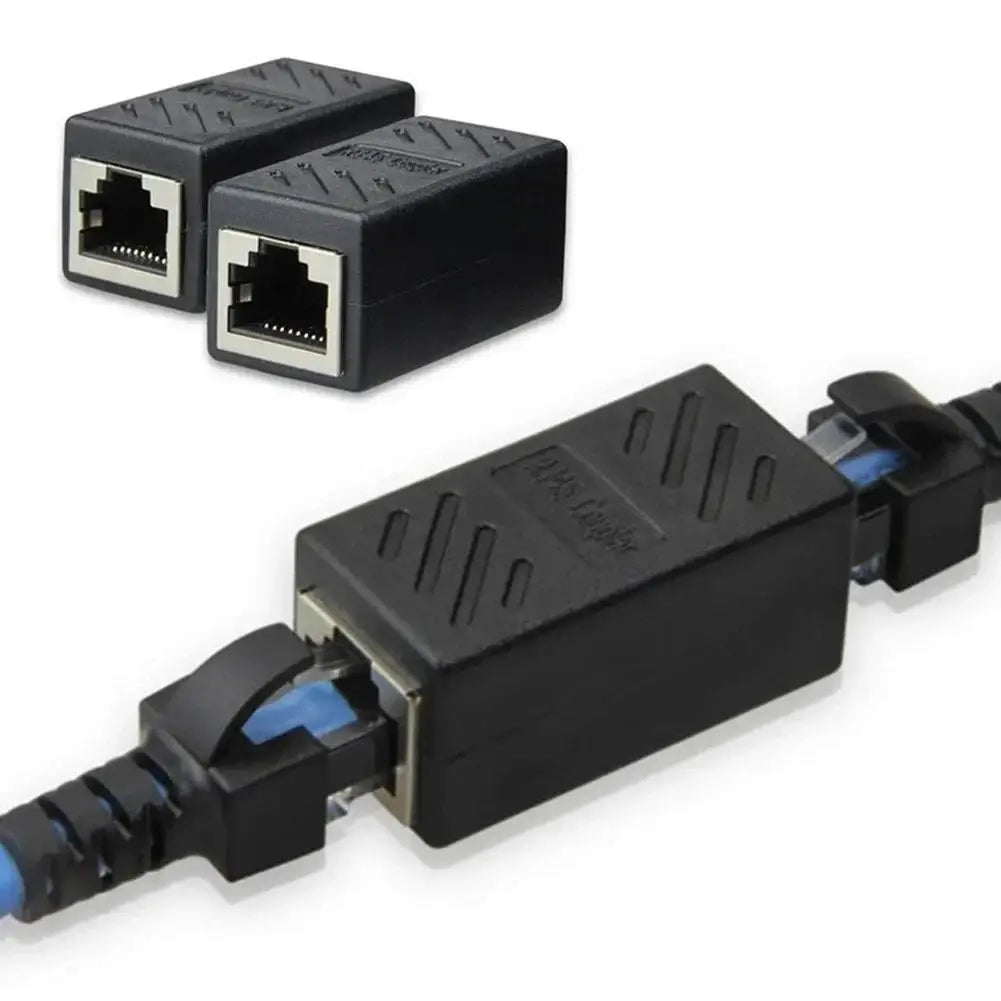 1/5/10/20pcs RJ45 Coupler Ethernet Cable Coupler LAN Connector Cat7 Cat6 Cat5e Ethernet Cable Extender Adapter Female to Female