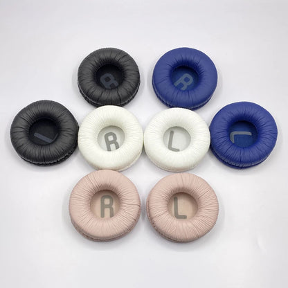 70mm Leather Ear pads For JBL T450 T500BT Tune600BTNC Black Foam pad 7cm Headphone Sponge Covers Earpads cushion Replacement
