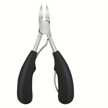 Professional Grade Concave Stainless Steel Nail Clippers for Thick Nails and Ingrown Toenails Sharp Curved Blade for Easy Trimmi