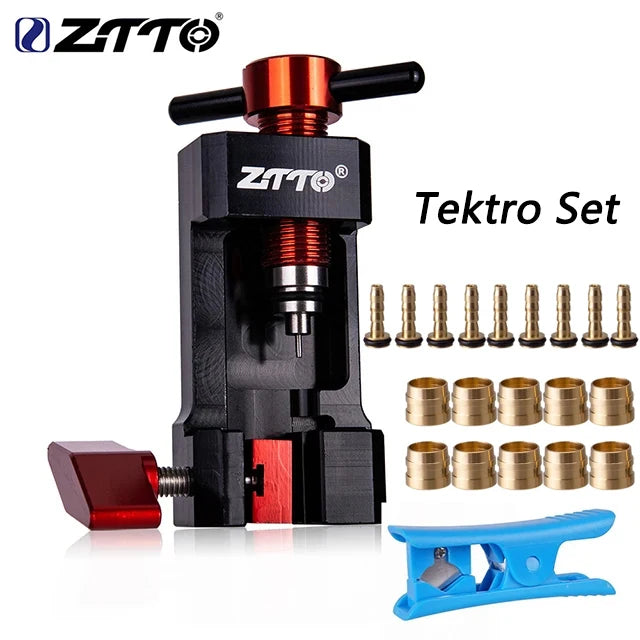 ZTTO Bicycle Hydraulic Disc Brake Oil Needle Tool Driver Hose Cutter Cable Pliers Olive Connector Insert BH59 BH90 Install Press