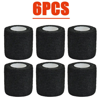 3/15/30/48Pcs Black Sport Self Adhesive Elastic Bandage Wrap Tape Elastoplast For Knee Support Pads Finger Ankle Palm