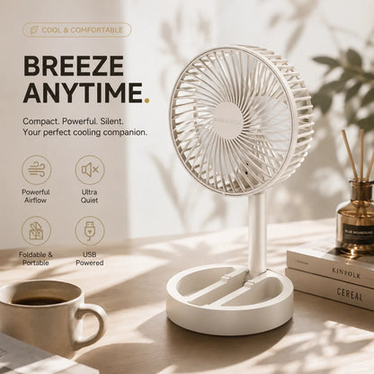 USB Direct Desktop Fan Premium airflow Portable Cooling For Modern Living fan Premium Silent Fan Suitable for dormitory offices