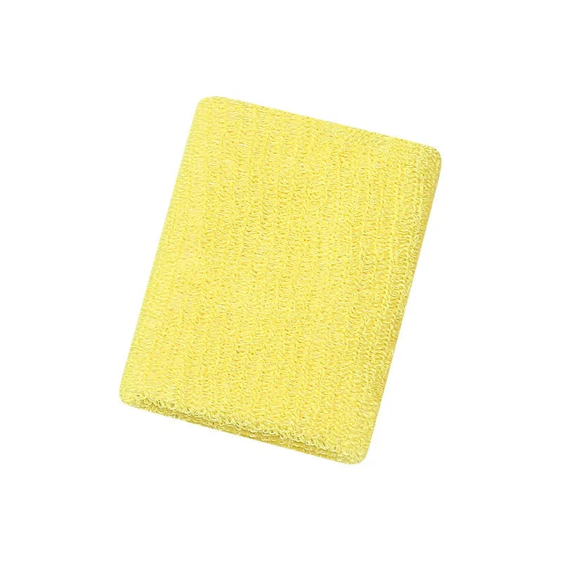 New Breathable Cotton Wristband Set for Men and Women Sweat Absorbent Wrist Sweatbands for Tennis Football Basketball Running