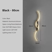 Black 80cm
