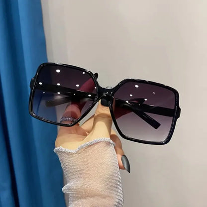 1/3/4/5pcs Fashion Oversize Square Sunglasses Women Luxury Brand Personlity Gradient Sun Glasses Female Outdoor Shades Oculos