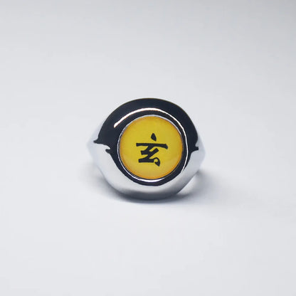 Anime Cosplay Ring Set Akatsuki Itachi Ring For Women Men Metal Finger Jewelry Accessories Cool Best Friend Child Gift