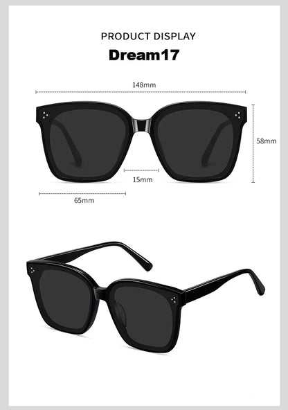 SZTZX New Trend Sunglasses For Women And Men Simple Design Decorative Glasses Car Driving Eyewear Unisex Sun Glasses UV400