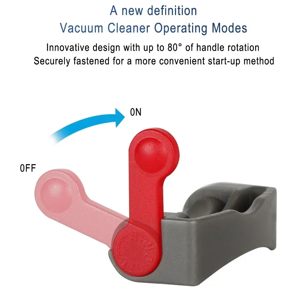 Dyson Vacuum Cleaner Power Button Lock Anti-Misoperation Replacement Part Convenient Button Lock for V6 V7 V8 V10 V11 V12 V15