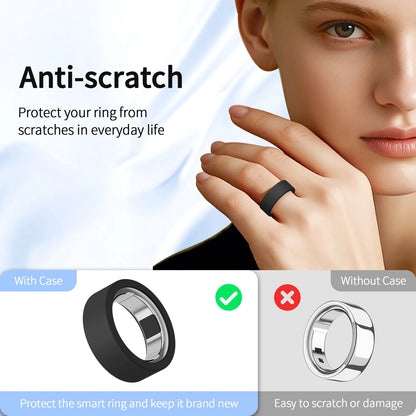 Silicone Ring Protective Case For Oura Gen 4/3 Rings Cover Working Out Accessories Men Women Silicone Case Finger Wrapper