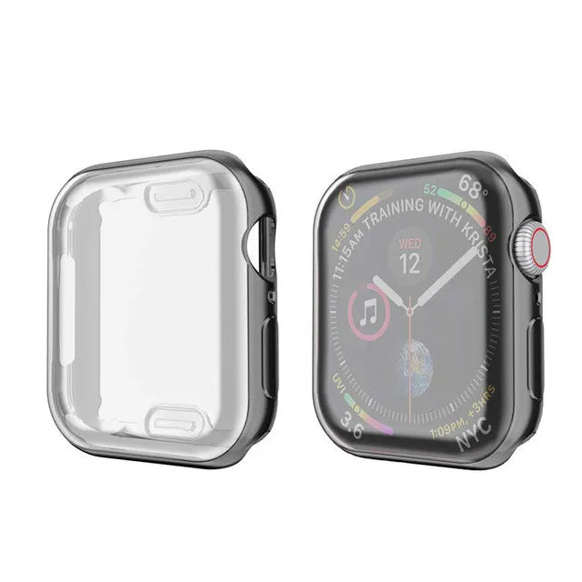Screen Protector For Apple Watch Ultra 9 8 7 6 SE 5 4 3 2 Case bumper Cover for iwatch series 49mm 45mm 41mm 44mm 40mm 42mm 38mm